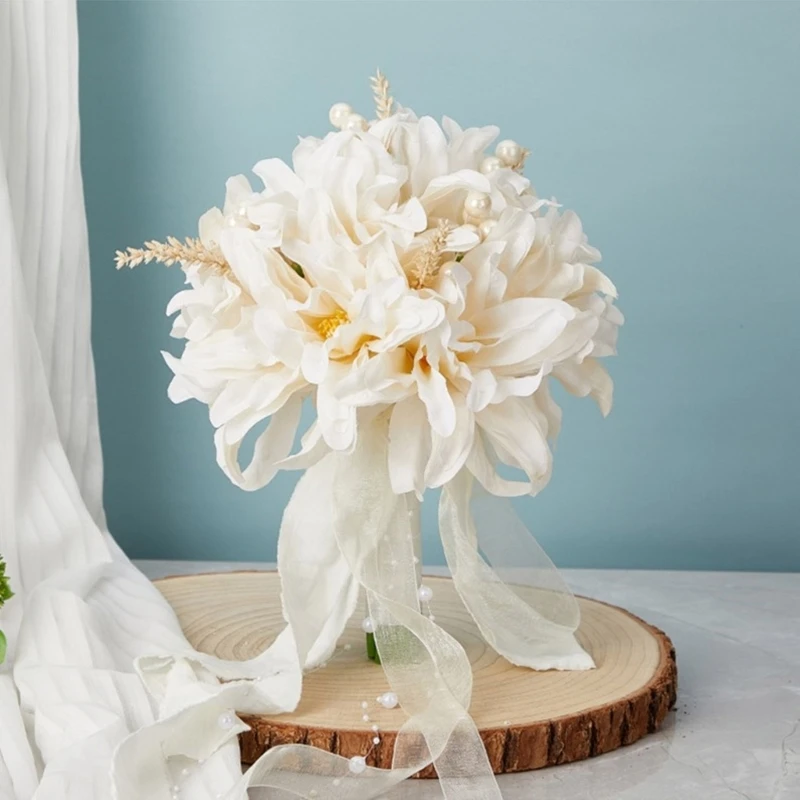 Decorazioni nuziali con fiori artificiali per cerimonia, anniversario
