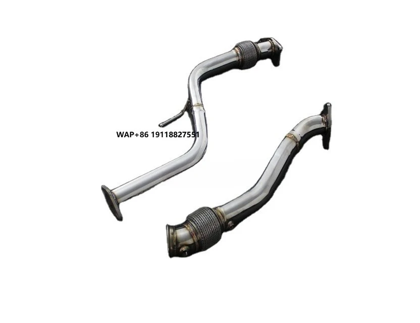 High Performance Stainless Steel 304 Exhaust Catless Downpipe PIpe for Infiniti Q50 2.0T