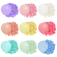 12/10/5inch Pastel Balloons Macaron Pink Blue Latex Ballon Round Candy Green Yellow Birthday Balloon Baby Shower Wedding Decor