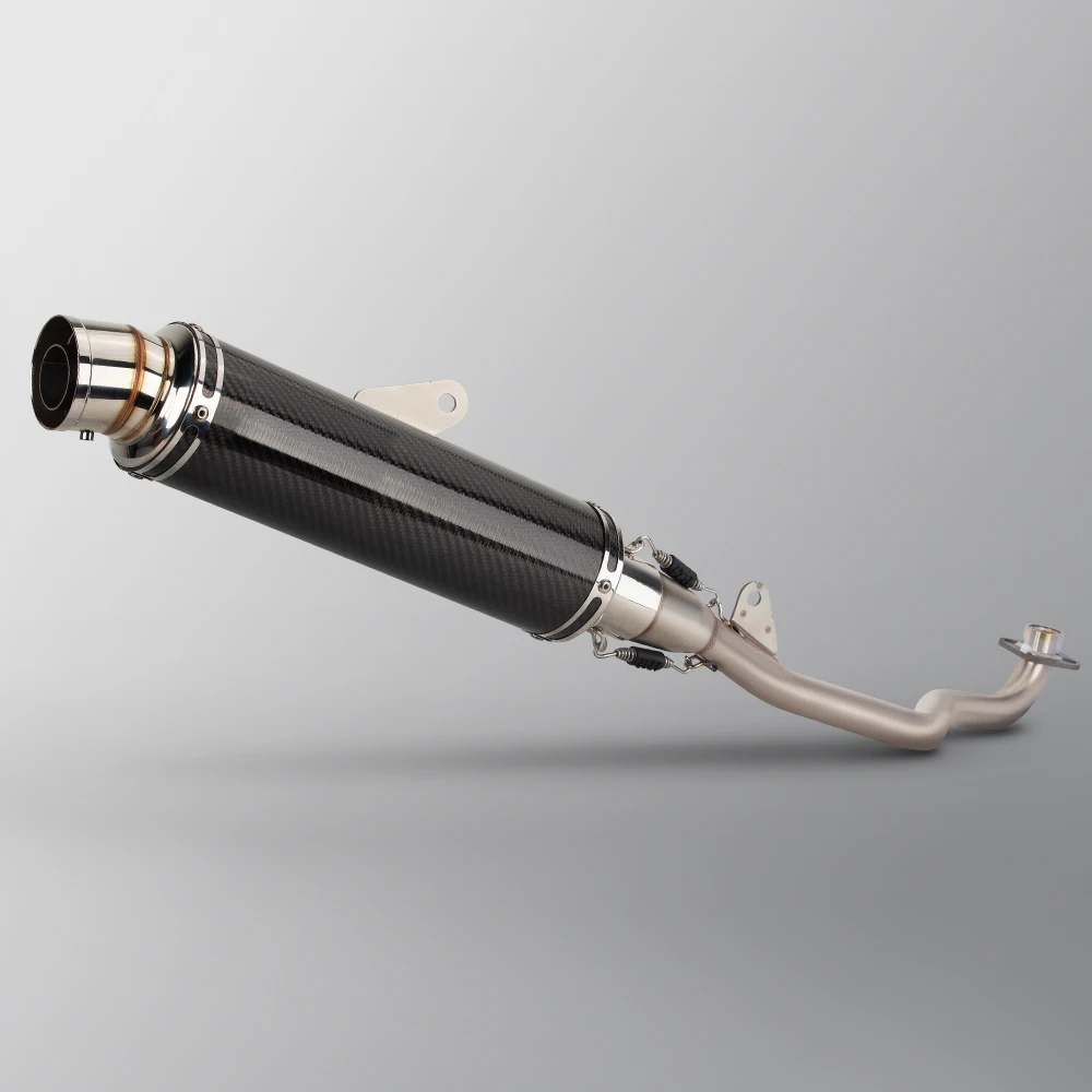 Motorcycle Exhaust Full System For CUB110 SUPER CUB 110 2021 2022 2023 2024 Escape Manifold Connect 89MM GP-MAGNUM Muffler