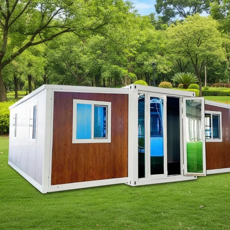 YG Customized Movable Expandable Home 20ft 40ft 2 3 4 Bedroom 1 Bathroom Kitchen Roof Expandable Container House