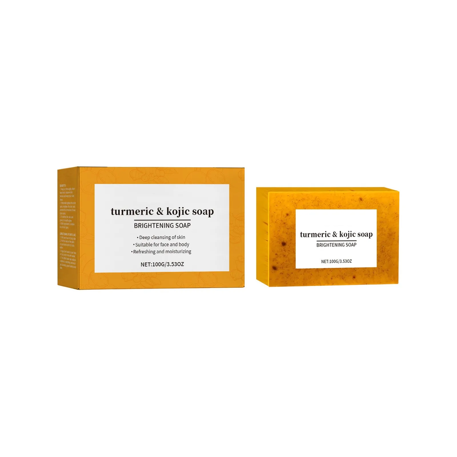 Skin Brightening Bar, Bar, Reduces Dark Spots, Hyperpigmentation And Other Types Of Skin Damage, 100g 2024 Party Favours