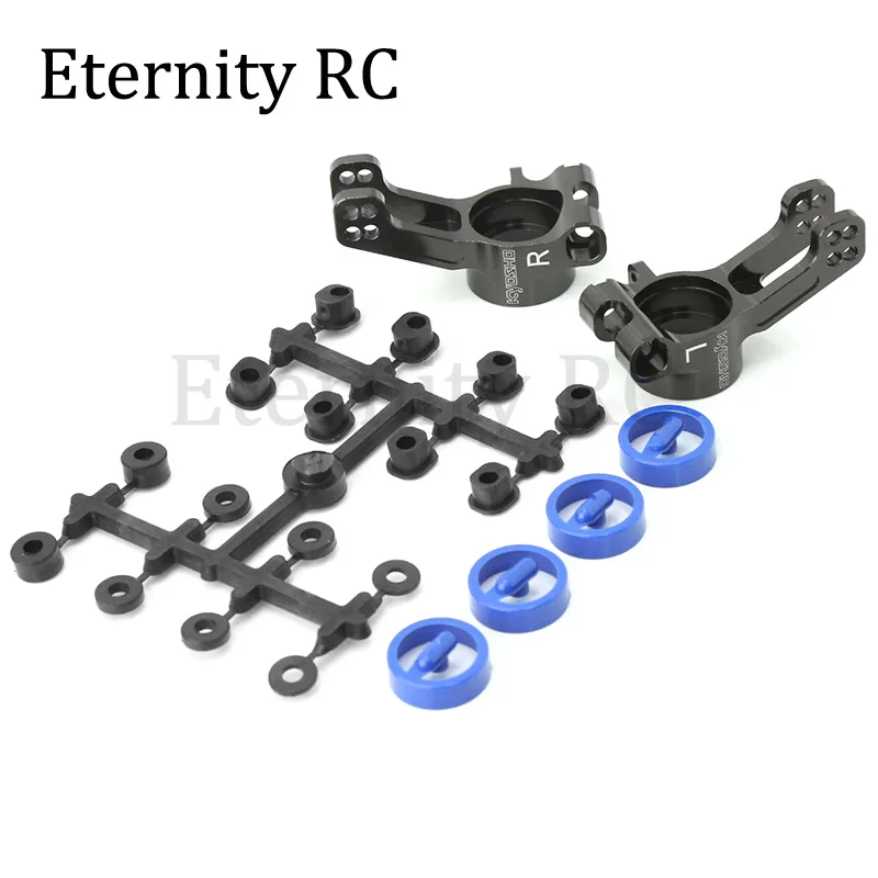 Portador de buje trasero de Metal, piezas de mejora IFW608 para Kyosho MP10 1/8 escala RC, accesorios para coche, 2 uds.