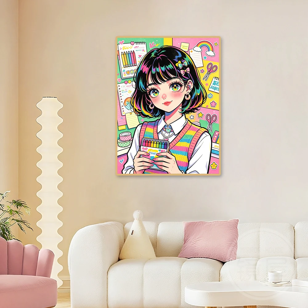 Pintura de Diamantes AB 5D con - Home Decor Y2K reseña y precio