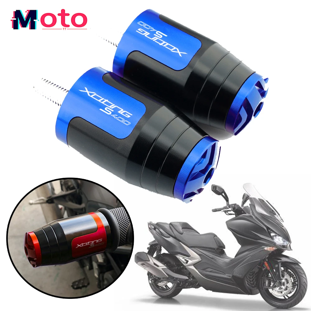 For KYMCO XCITING 400 S400 XCITINGS400 2017-2023 New 7/8” 22mm Motorcycle CNC Accessories Handlebar Hand Grips Cover Slider