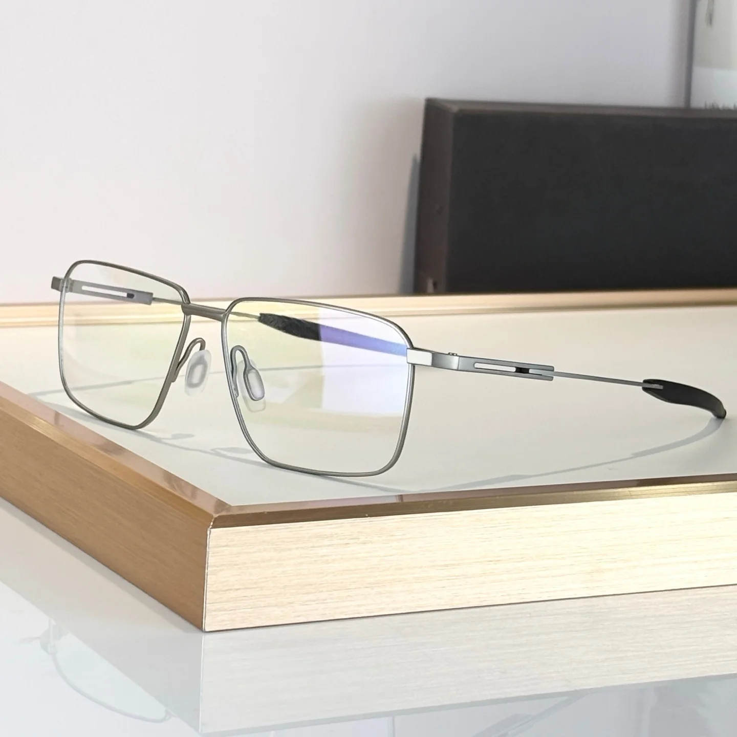 P8779 Famous Brand Personalized Men's Glasses Frames Rectangle Alloy Popular Women's Glasses Frames Trendy Glasses Frames