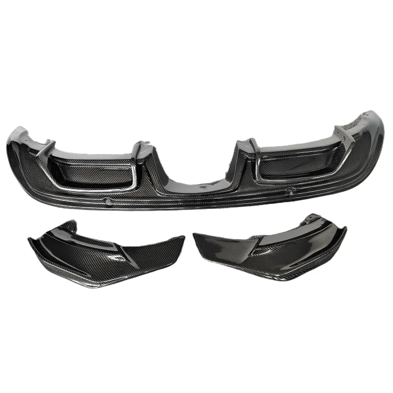 

AS Style High-quality Carbon Fiber Rear Diffuser for Porsche 718 Boxster Body Kit Front Bumper Edge Side Skirts