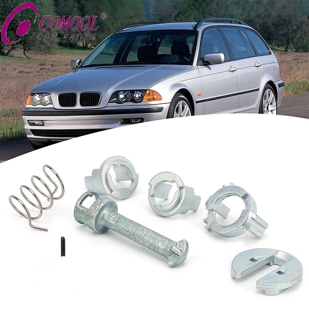 

Front Driver Side Door Cylinder Repair Kit Replacements 51217019974 for BMW E46 3 Series Door Lock Barrel Cylinder Repair Kit