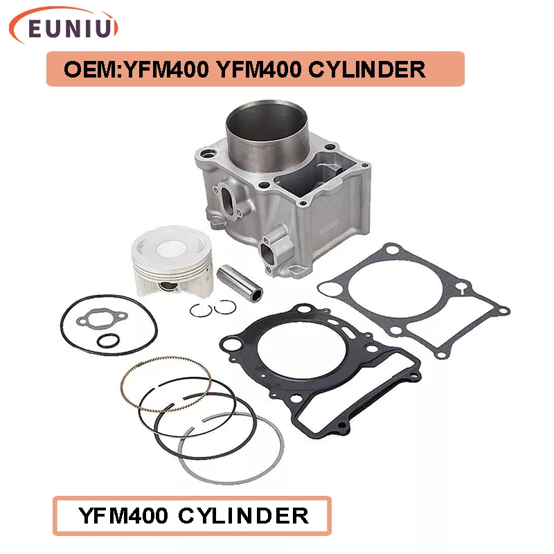 Cylinder Piston Gasket Top End Kit For Yamaha Kodiak Grizzly 400 YFM400 New