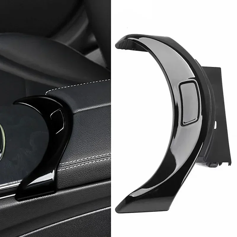 Console Armrest Switch Button Glossy Black Trim Cover Car Accessories Fit For Benz C GLC W205 W253 C200 C230 GLC300 #2056803407 - Image 3