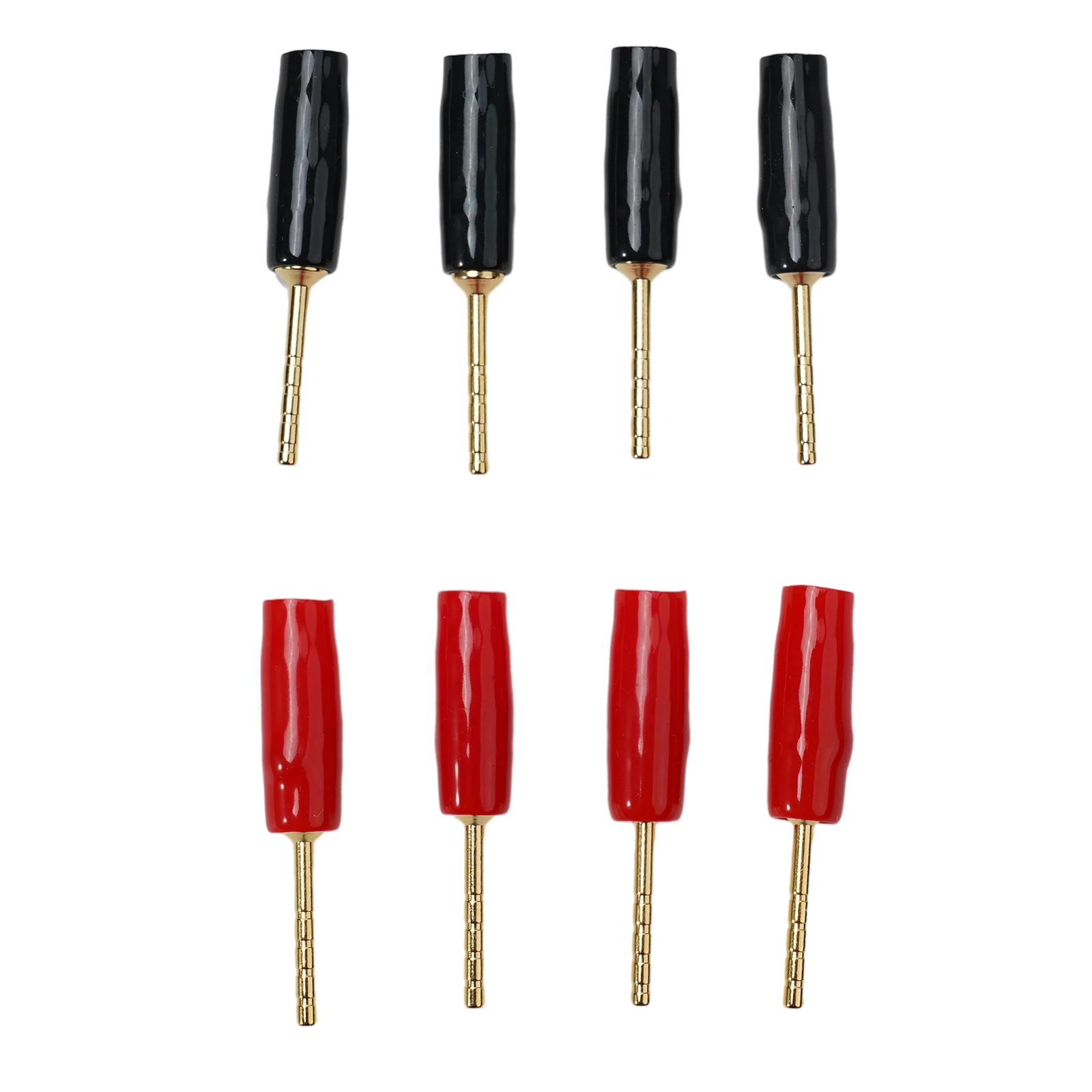 Add Style and Functionality to Your Audio Settings with Oxygen Pure Copper Banana 8pcs Red and Black Connector Kit