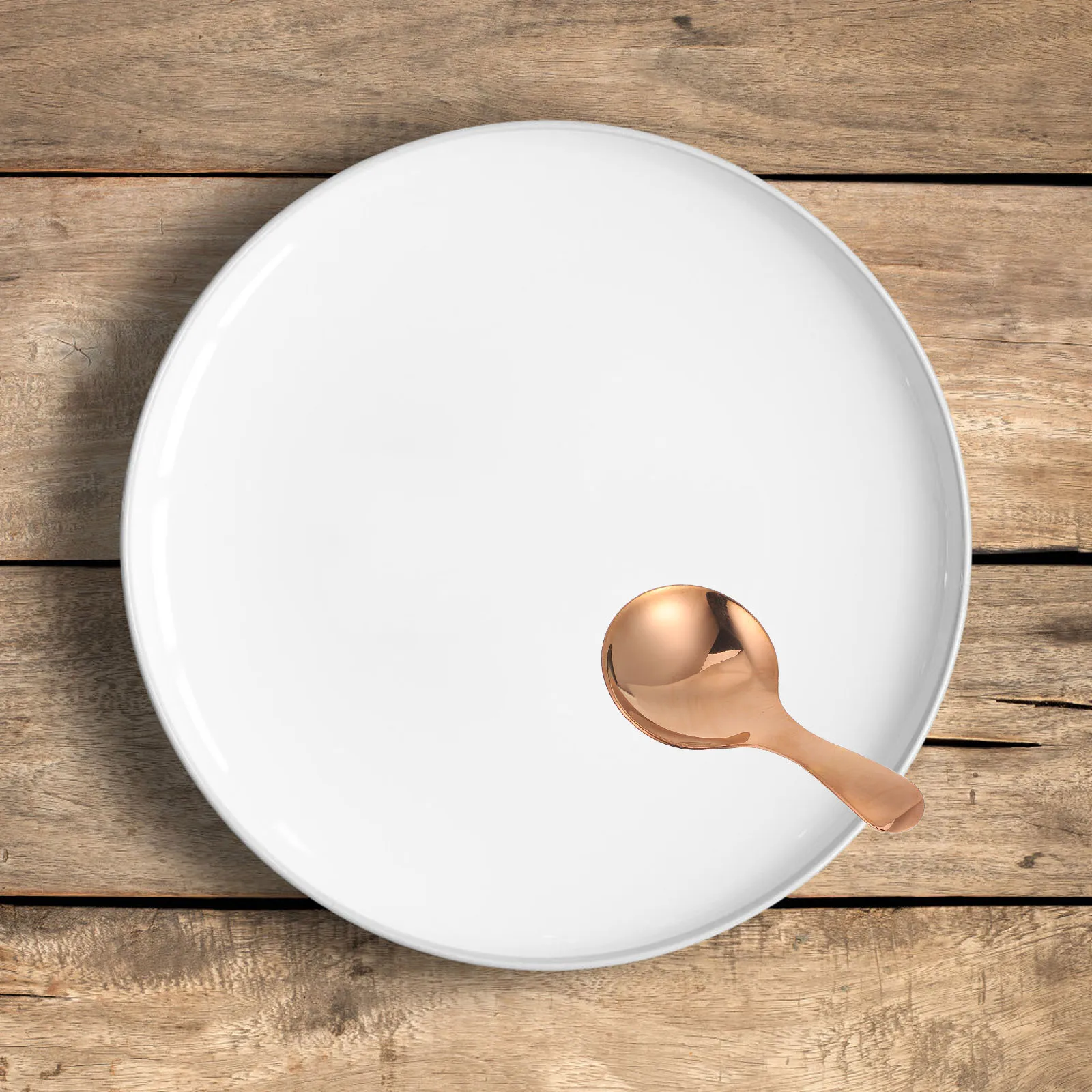 

5 Pcs Stainless Steel Mini Spoon Bath Salt Scoop Ice Tea Spoons Espresso Gold Coffee