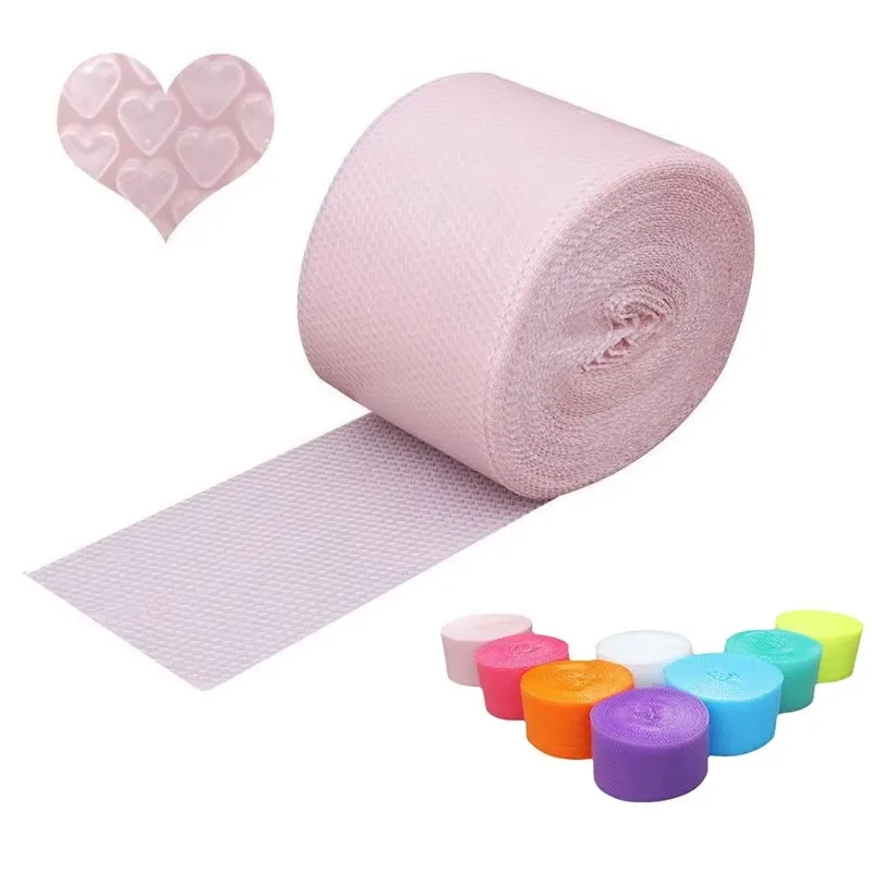 0.2*5M Buffer Packaging Heart Bubble Wrap Roll for Packaging Bubble Paper Bubblewrap Foam Buffer Wrap Pouch