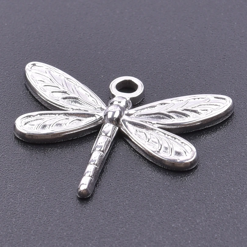 5Pcs Vintage Lovely Dragonfly Charms Pendants For Jewelry Making DIY Cute Mini Animal Insect Charms Handmade Jewelry Accessories