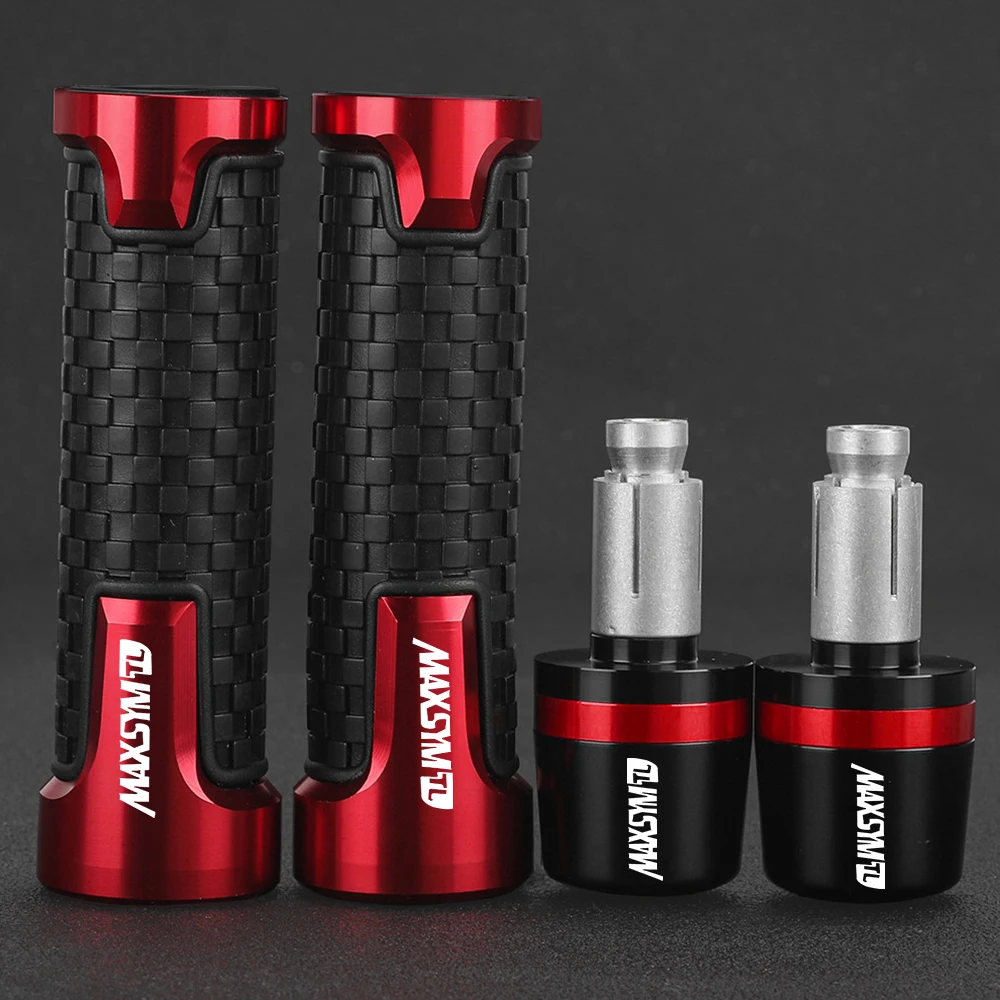 

CNC 7/8"22MM Motorcycle Handlebar Grips Handle Bar Cap End Plugs FOR SYM MAXSYM TL500 TL 500 508 TL508 2019-2021 2022 2023 2024