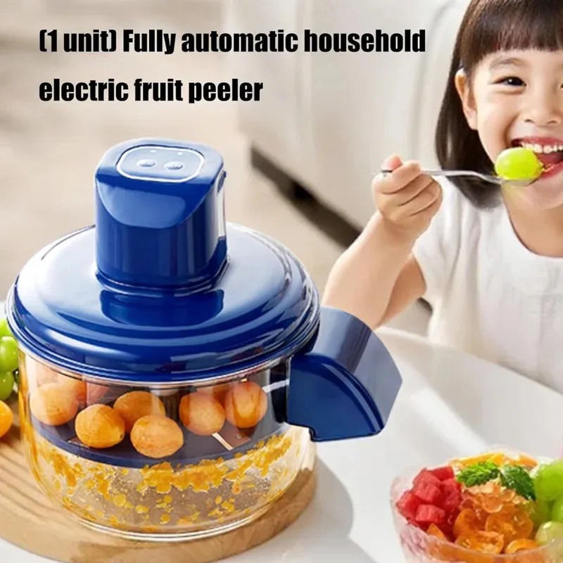 Electric Garlic Peeler Automatic Grape Peeler Small Household Rechargeable Fruit Kitchen Tool Commercial Smart Fruit Machine