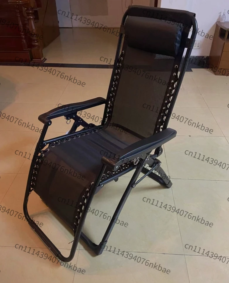 Siesta Chair Folding Recliner Adjustable Backrest Lazy Chair Foldable Indoor Outdoor Lounge Chair Support Sitting & Lying
