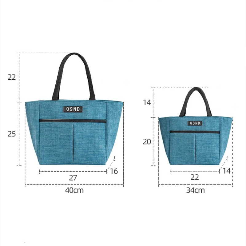 Borsa termica per il pranzo borsa termica per Picnic scolastico di grande capacità borsa termica portatile per borse da donna per bambini Shopper