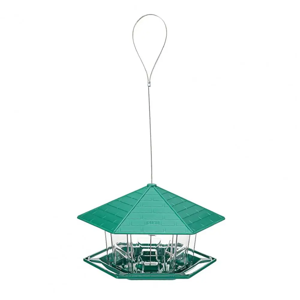 

Bird Hanging Feeder Useful Transparent Reusable Outdoor Hanging Hummingbird Feeders Home Supplies