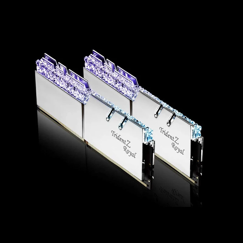 G.Skill Trident Z Royal Series 2x8GB / 2x16GB 288-pins SDRAM DDR4 3600MHz 4000MHz 4266MHz Dual Channel desktopgeheugen - Zilver