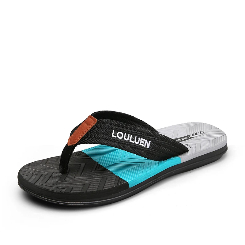 High Quality Brand Men Flip Flops Summer Beach Flip Flops Men Fashion Breathable Casual Men Beach Slippers Summer Outdoor