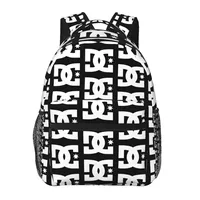 DC Shoe Co Backpacks Boys Girls Bookbag Children School Bags Cartoon Laptop Rucksack Shoulder Bag Large Capacity