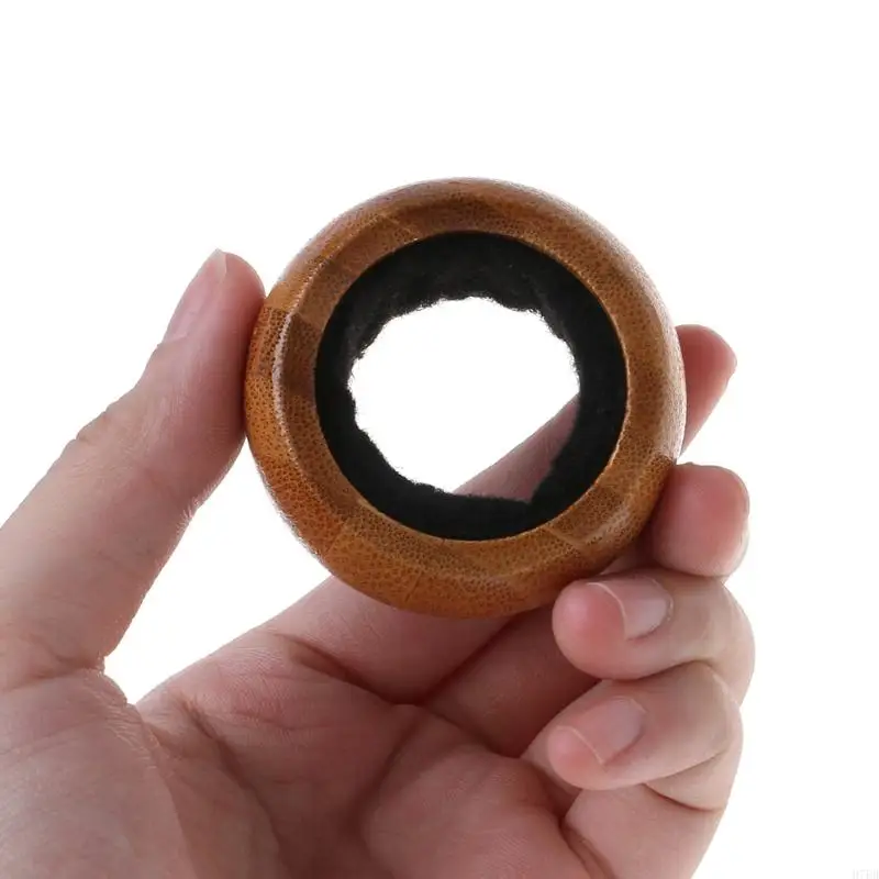 H7ED Wooden Red Wine Bottle Drip Drop Proof Stop Collar Ring Home Bar Accessories New