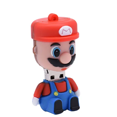 Супер милый мультяшный USB 2.0 флеш-накопитель 128 ГБ 64 ГБ аниме флешка ручка забавная флешка брелок U диск подарок USB-карта отзывы - №8