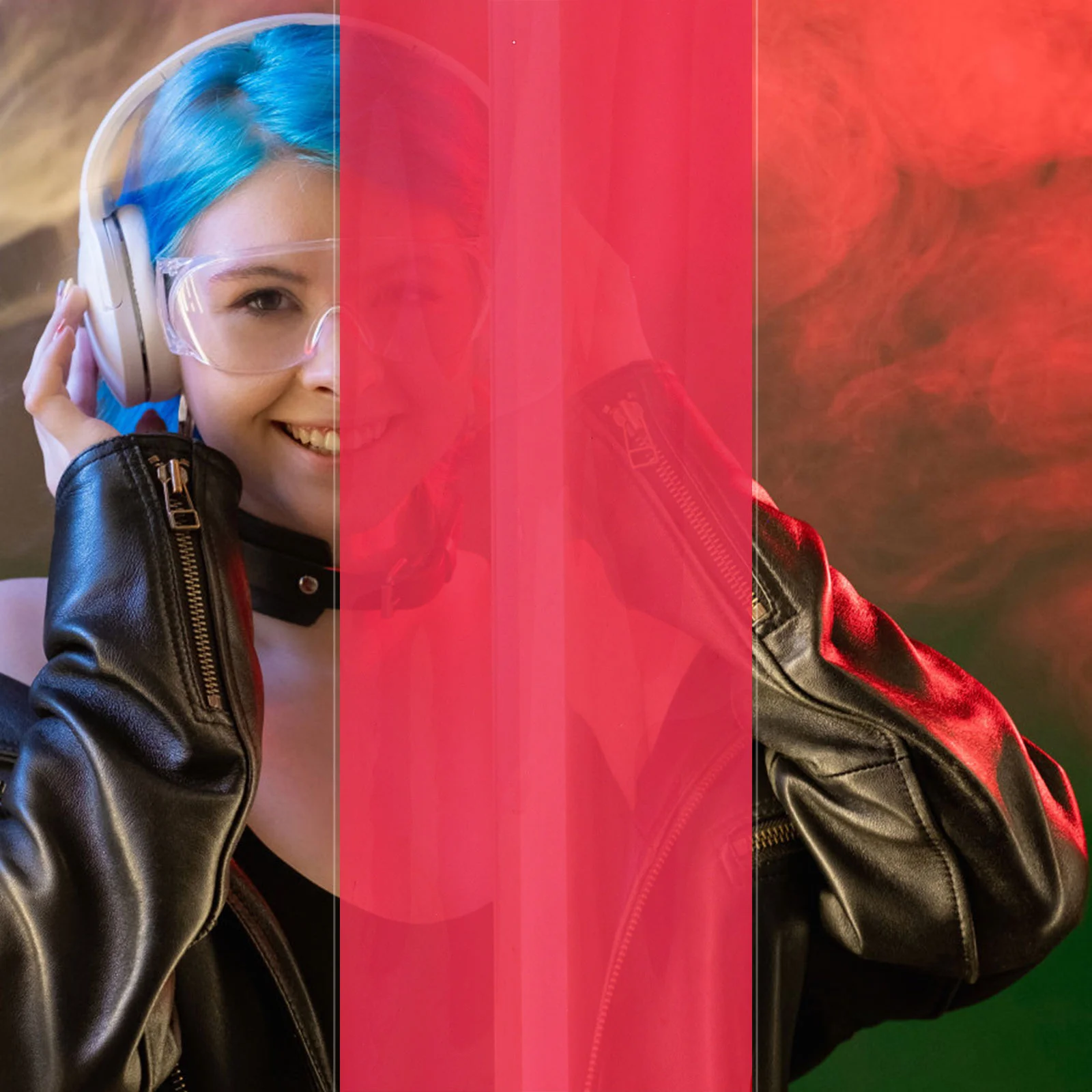 Night The Sun Never Sets Lamp Film Filter Overlays Transparency Filters for Flash Strobe Spotlight