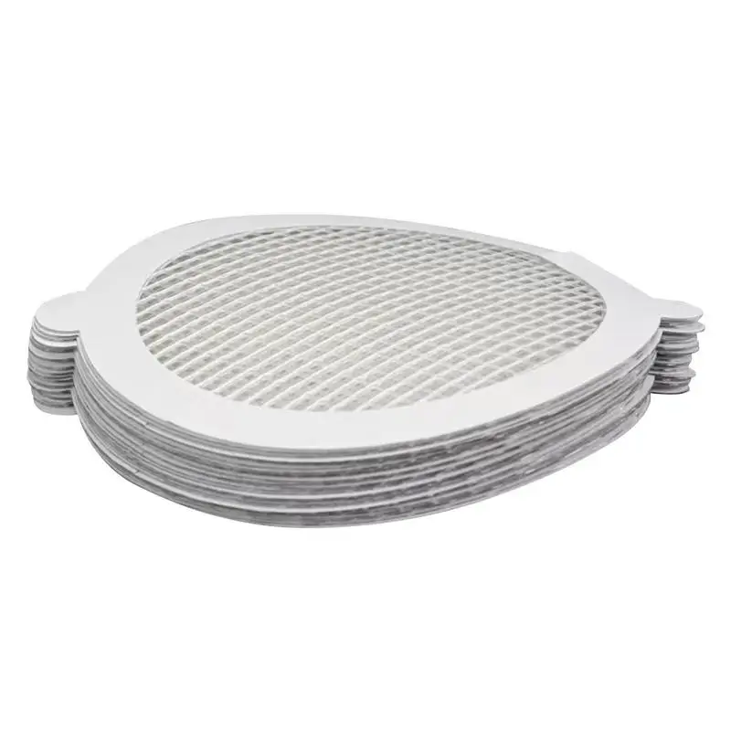 Drain Sticker Drain Stickers Filter Mesh Adhesive 10 Pieces Hair Catcher Hair Trapper Drain Cover Waterproof For Toilet Laundry