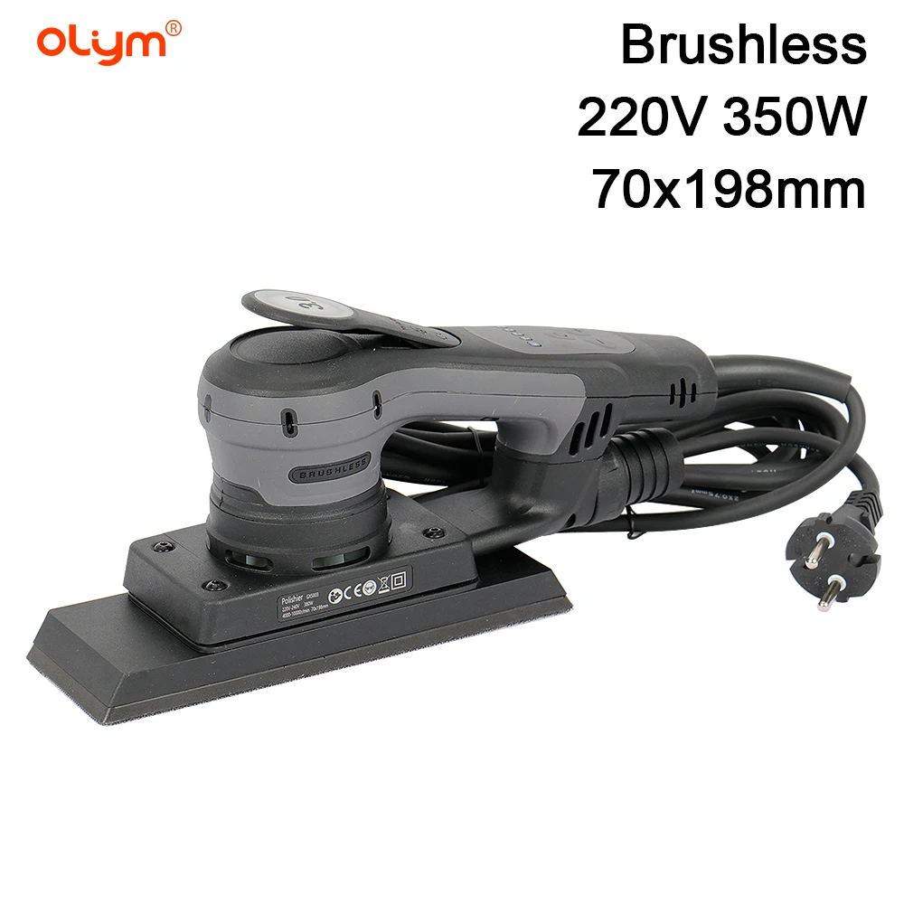 

Brushless Iron Metal Car Orbital Eccentric Electric Sander 220V Variable Speed 350W Professional Grade
