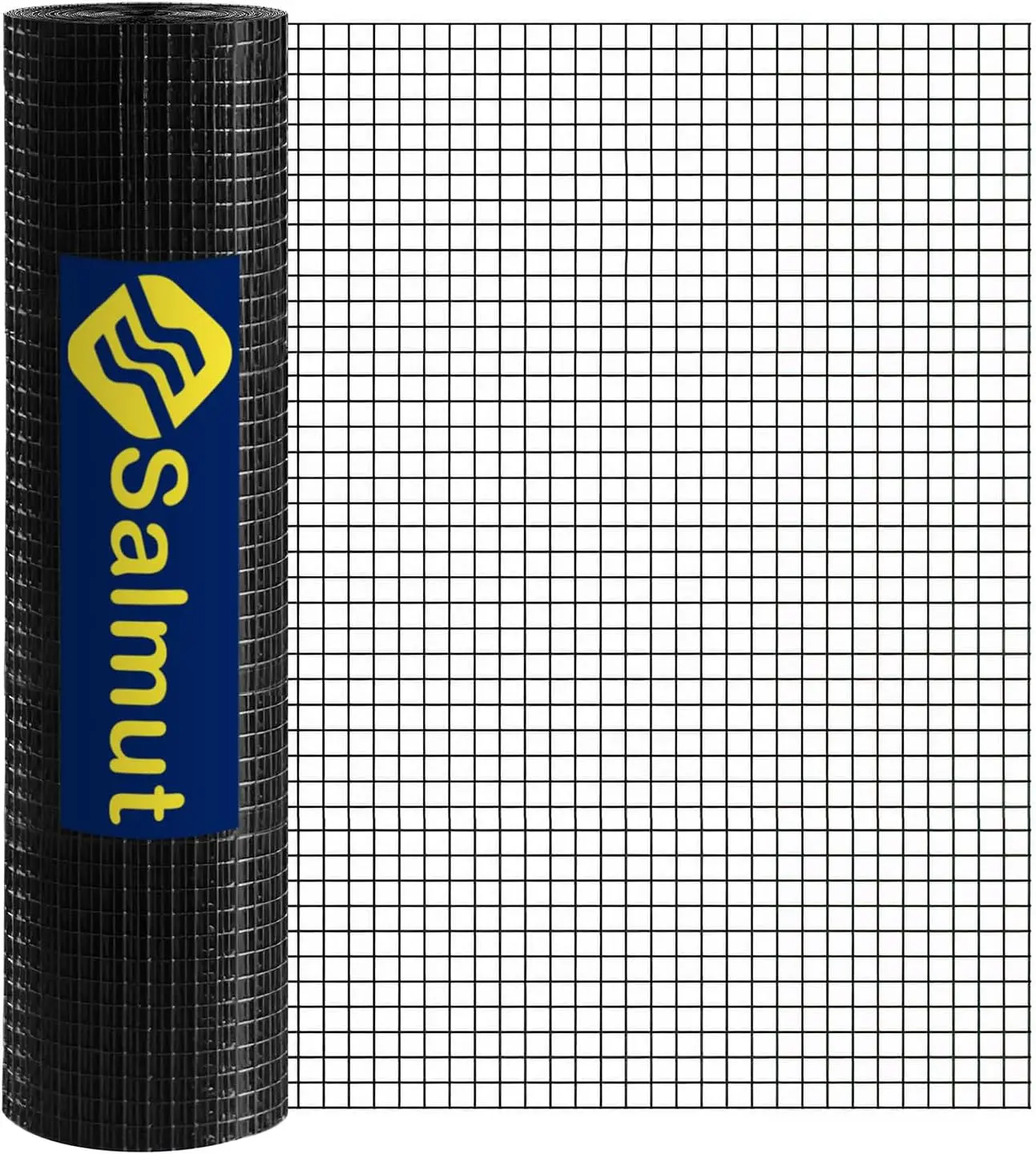 

Vinyl Coated Chicken Wire Mesh Roll, 1/2 in. x 2 ft. x 100 ft., 19-Gauge for Garden Fencing and Welded Wire Fence