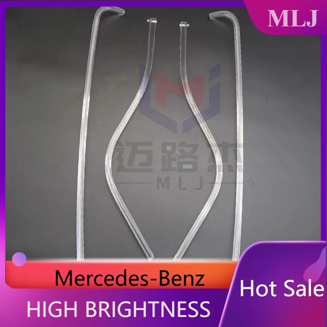

For Mercedes Benz GLC W253 2020 2021 2022 2023 High Configuration DRL Headlight Light Guide Tube Acrylic Tube Car Accessories