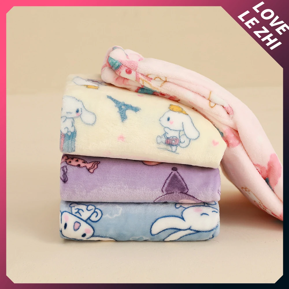 Sanrioed Anime Hello Kittys Flannel Pajamas Pants My Melody Cinnamoroll Fashion Womens Kawaii Cartoon Casual Home Pants