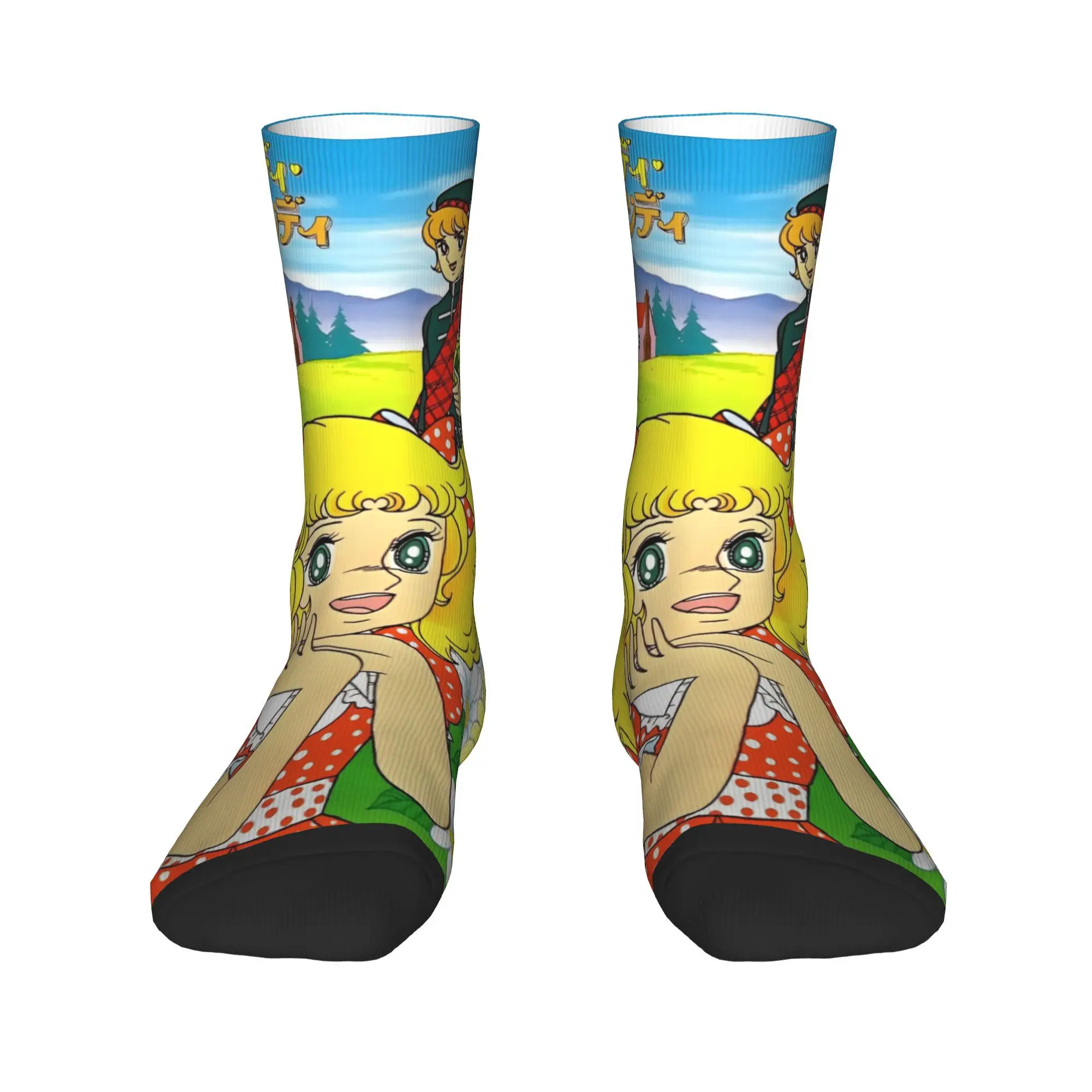 Unisex japan anime Candy candy cute manga  Accessories Socks  Flexible Socks Cute For Sports Wear