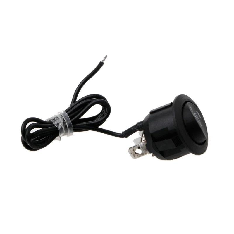 

12V round Heated Rocker Switch 3-Pin for Seat Heater Auto Interior Warm Automotive Rocker Switch for Car Seat Heating