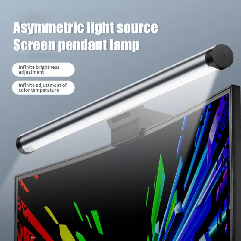 Monitor Light Bar With Mobile Phone Holder Adjustable Wireless Anti Blue Light Remote Control Smart Screen Pendant Lamp