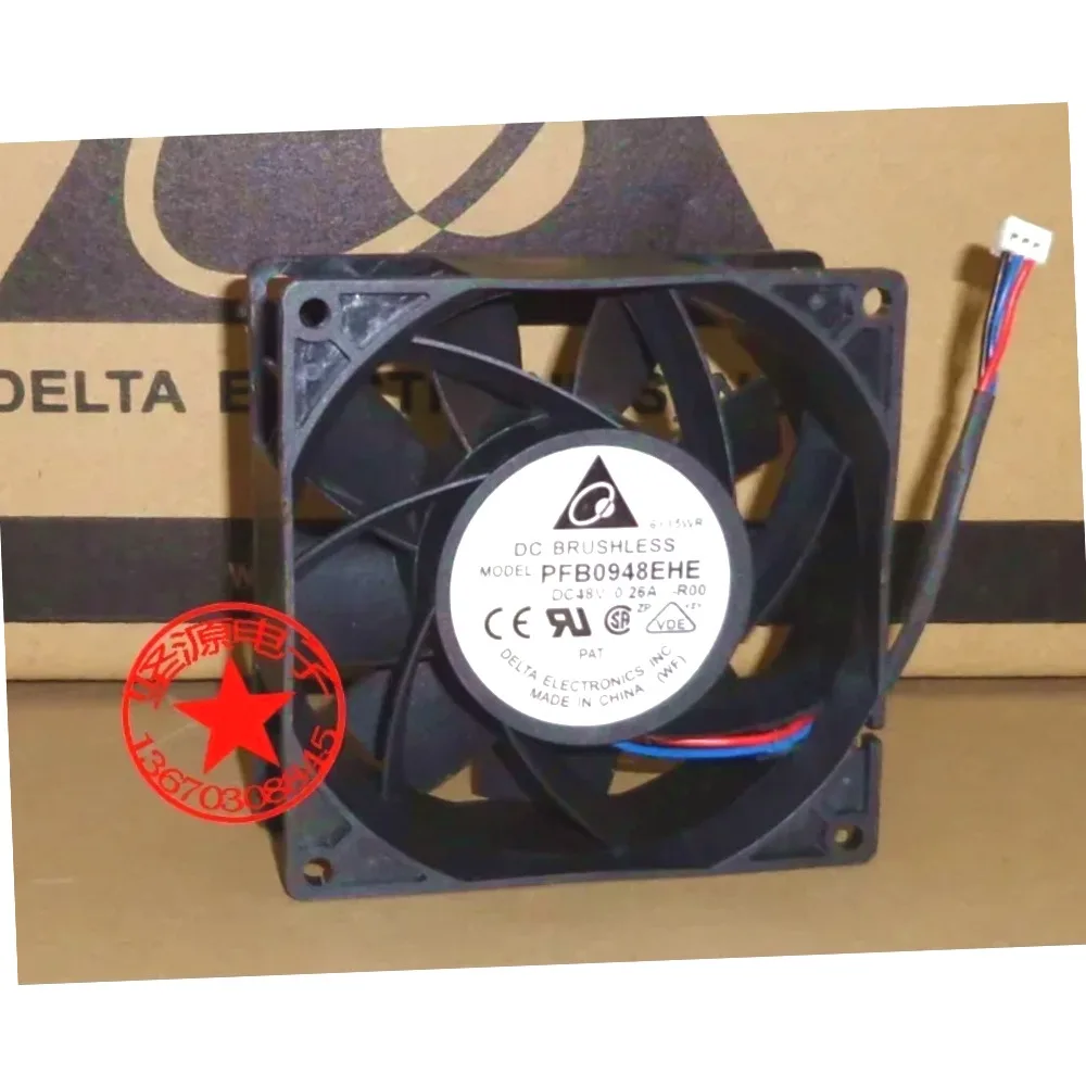 Delta Electronics PFB0948EHE R00 DC 48 V 0,26 A 90 x 90 x 38 mm Server-Lüfter