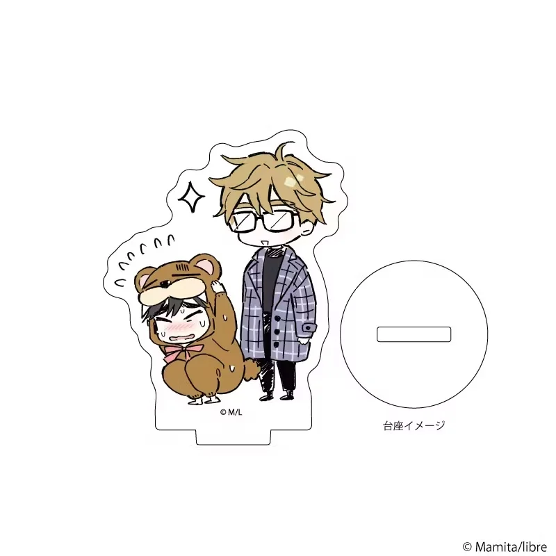 10 Things I Want to Do Before I Turn 40  Cartoon Q-version cute portrait stand for desk decoration HD Acrylic stand standing10CM