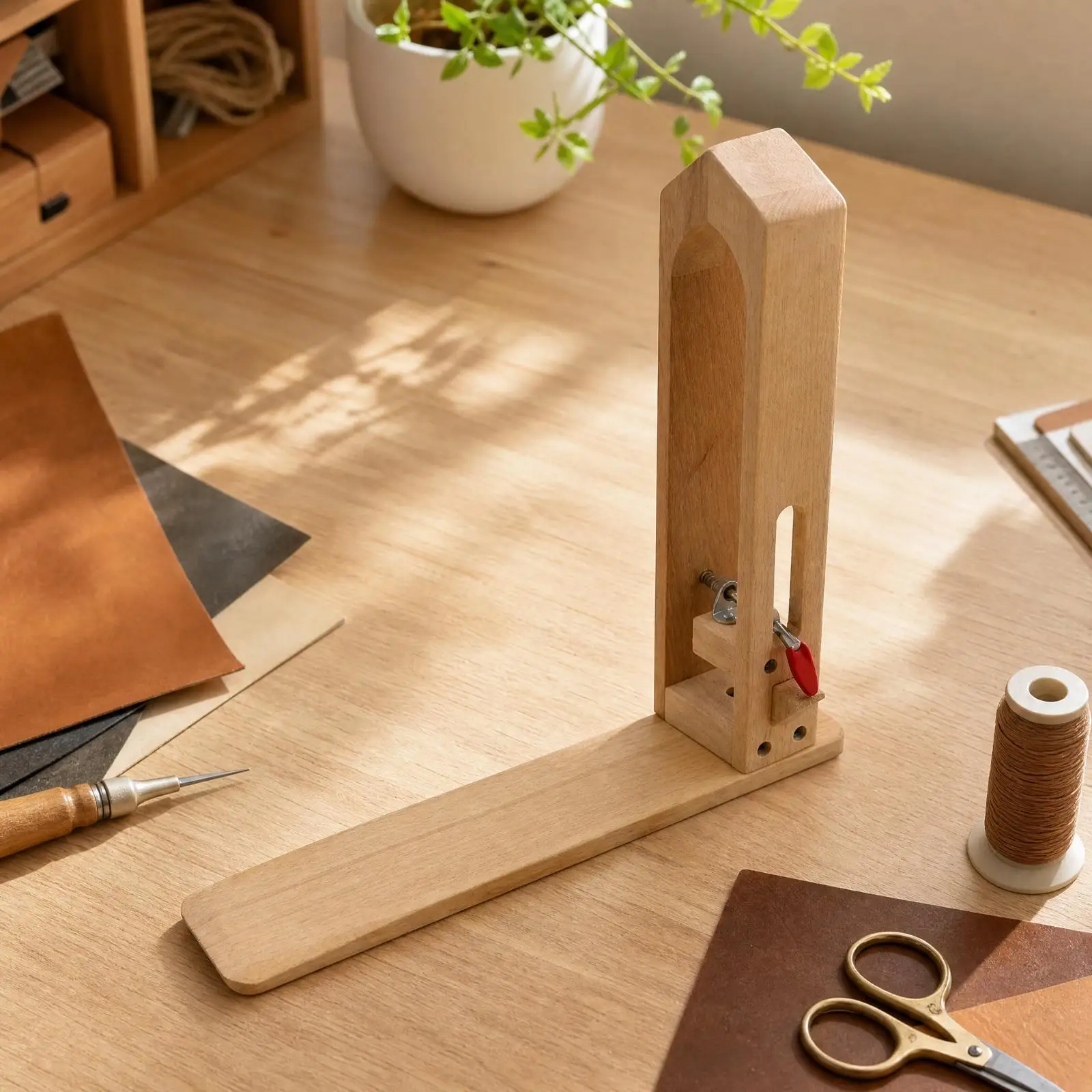 Pinza de costura para trabajos - Leatherwork Hand Press reseña y precio