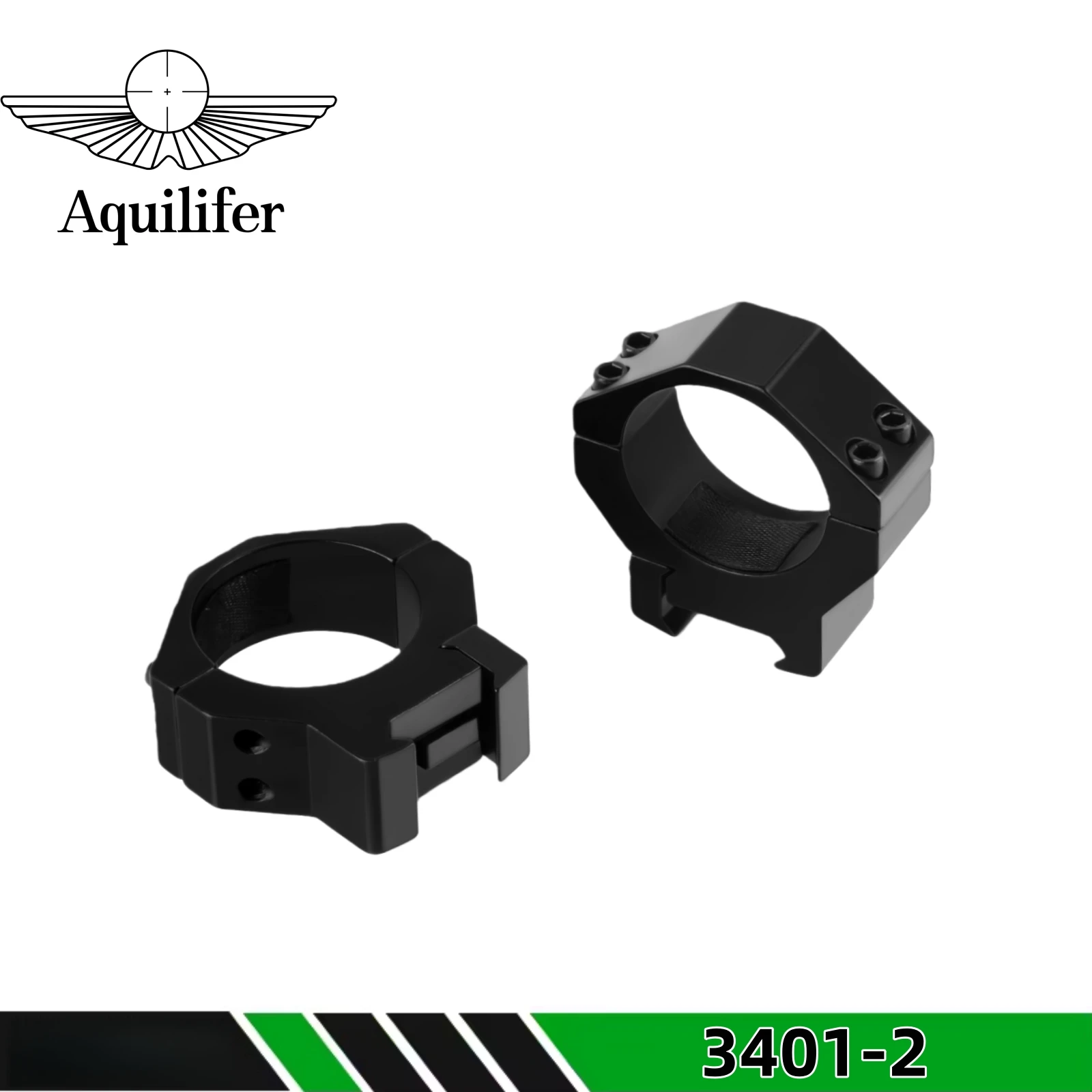

Aquilifer 34mm Scope Mount Picatinny Rail CNC Aluminum Hunting Accessories Optics Sight Mounting Ring