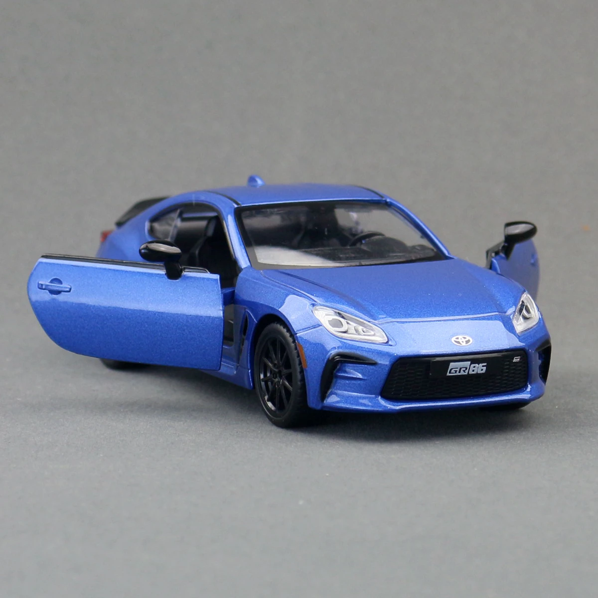 1/28 TOYOTA GR86 Racing Toy Car Model MSZ Diecast Metal Miniature