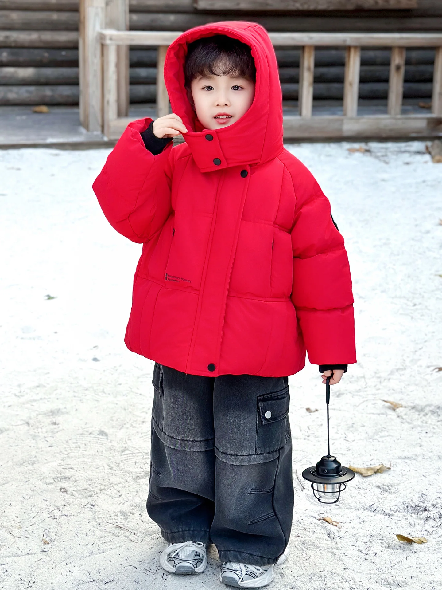 

Утепленная хлопковая куртка для мальчиков, зимнее пальто в корейском стиле, утепленный жилет для малышей, теплая верхняя одежда для подростков