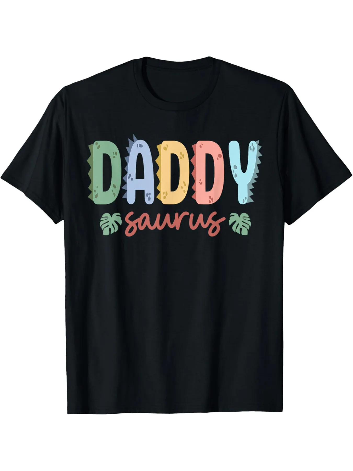 

LocalDaddy Saurus Dinosaur Graphic T-Shirt, Men's Plus Size