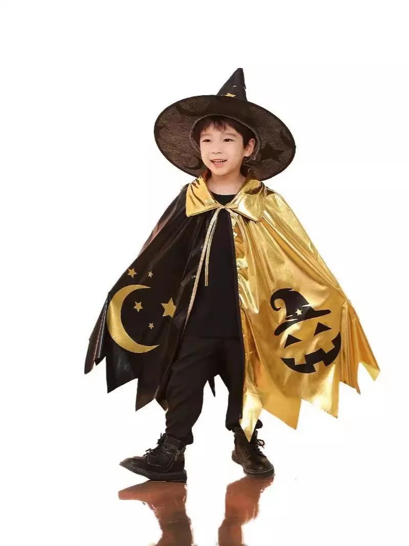 Everak Star Moon Cosplay para niños, Halloween Transfronterizo, Mago, Nouveau, 2024