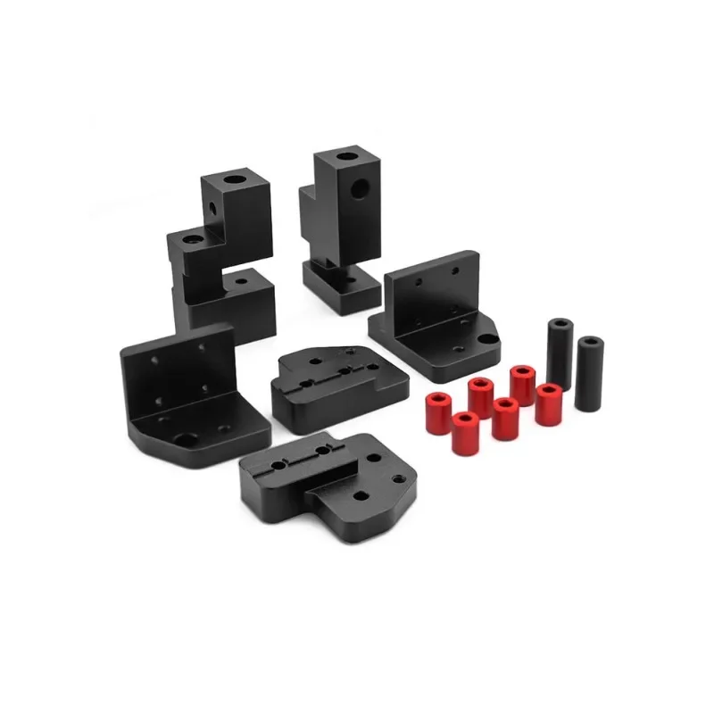 Machine-added parts All-metal, machined aluminum alloy set 3D printing accessories