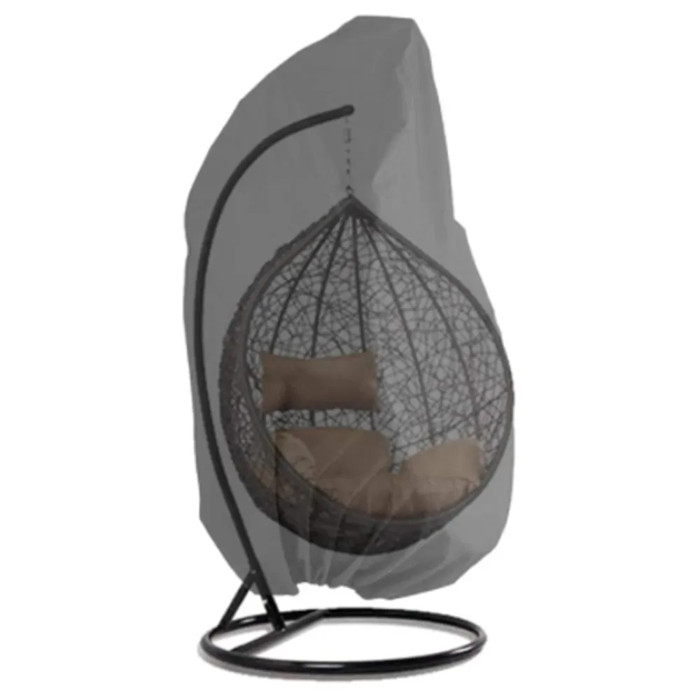 

Polyester Outdoor Swing Hanging Chair Eggshell Dust Cover UV Protection Universal Garden Waterproof Dust Cover