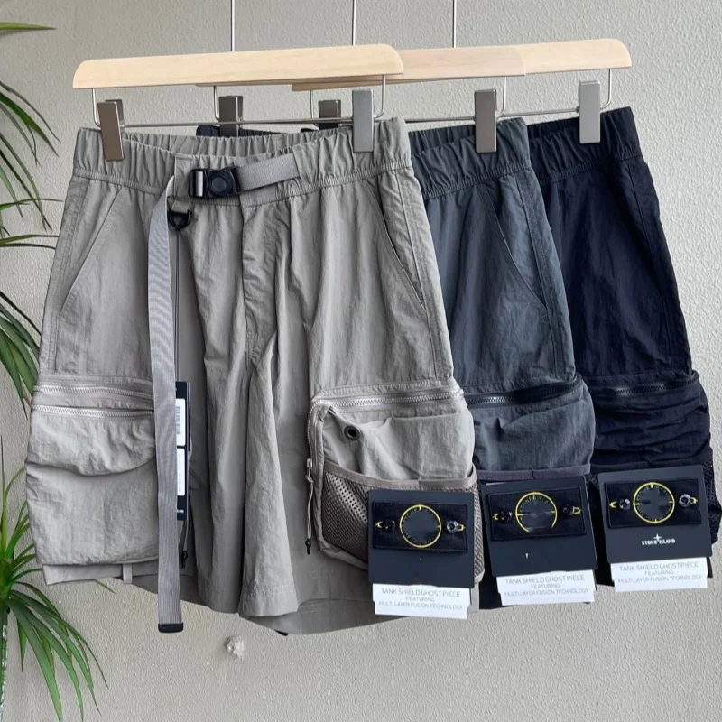 

Функциональная рабочая одежда с поясом. Молодежные летние повседневные брюки Vitali Wind. Свободная посадка со средней талией.