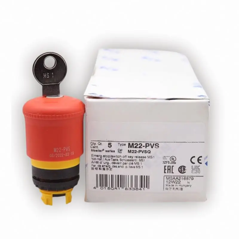 

Brand New Original M22-PVS Integrated Button with Key in Stock