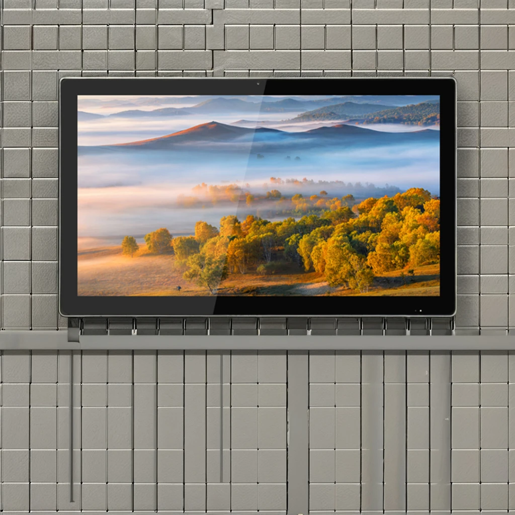 

21.5 Inch Desktop Wall Mounted Vesa Frontal IP65 Cost-Effective Industrial Grade All In One 10 Points Capacitive Touch Panel PC